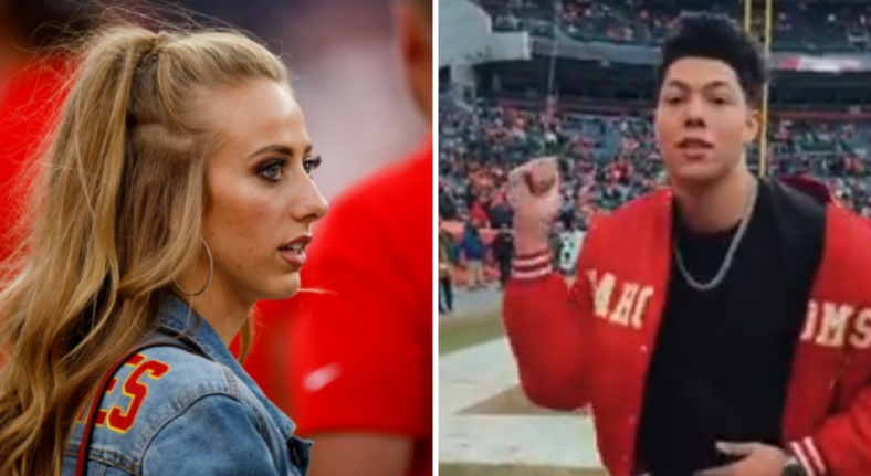 NFL Fans Mock Jackson Mahomes And Patrick Mahomes' Fiancée Brittany Matthews With Memes After Chiefs Get Eliminated From Playoffs