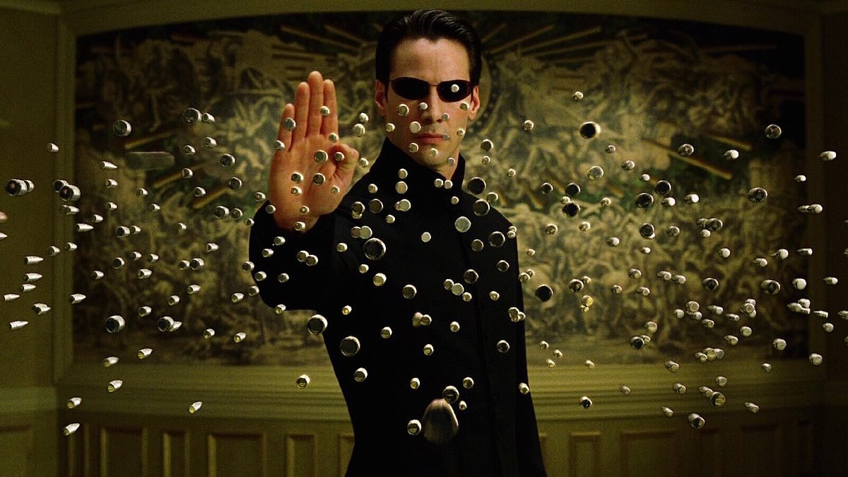Of Course Keanu Reeves Kept The Coolest Souvenir From ‘The Matrix’ (And ‘John Wick’)