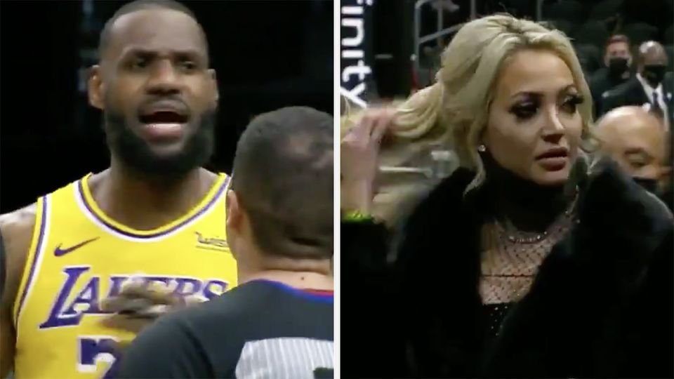 LeBron James Mocks 'Courtside Karen' On Twitter After She Was Kicked Out Of Arena For Cursing Him Out During Game