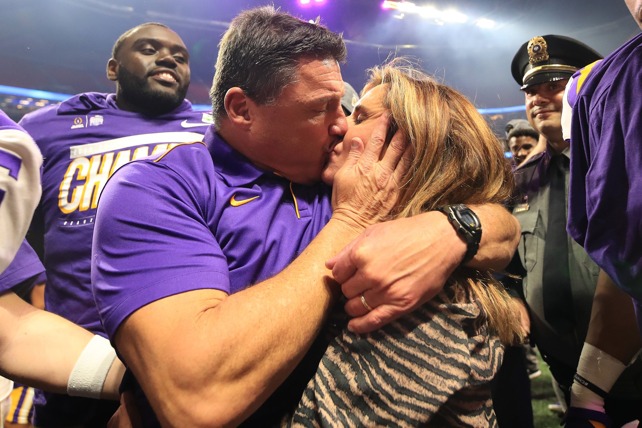 Ed Orgeron Files For Divorce From His Wife Of 23 Years After Living Apart For A Month