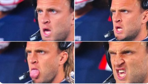 Steve Belichick's facial expressions stole the show during the biggest NFL game