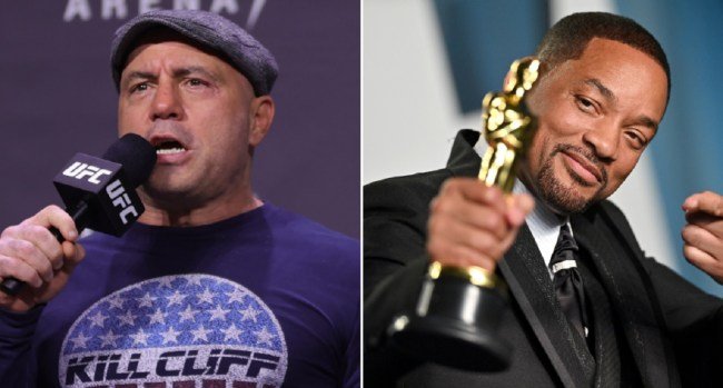 Joe Rogan Blasts Will Smith: ‘You Just Pulled Your Pants Down And Took A Sh-t On The Dinner Table’