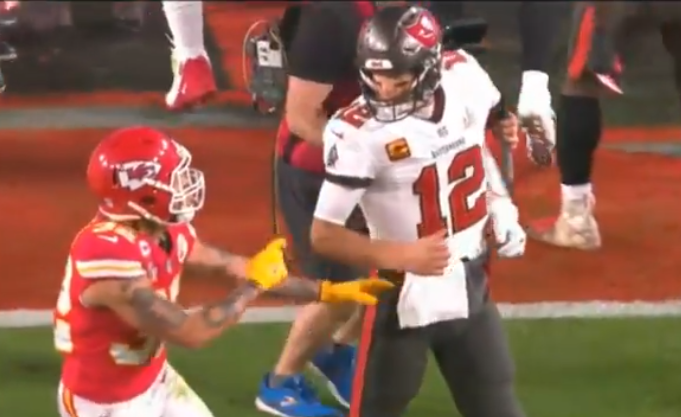 A Heated Tom Brady Talks Trash To Chiefs' Tyrann Mathieu In The Middle Of Super Bowl And Tells Him 'I'm Coming Back At You'