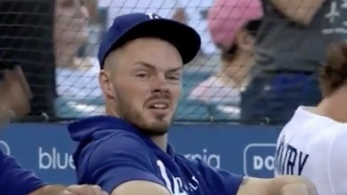 Gavin Lux’s Comical Reactions To Dodgers Teammates’ Home Run Spawned So