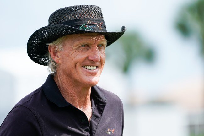 Greg Norman forced to comment after 'manhood' beach photo goes viral