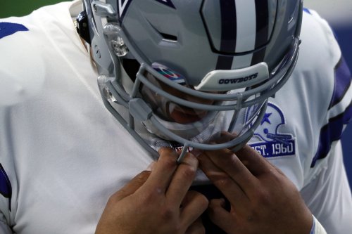 Dak Prescott suffers gruesome ankle injury and is carted off the field in tears
