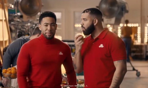 Drake Looked Absolutely Jacked In State Farm's Super Bowl Commercial
