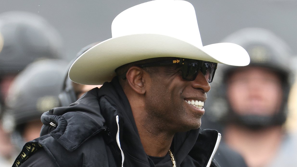 Deion Sanders Shows Off Ridiculously Massive New Truck, Shilo Sanders Trolls Him At The Car Dealership