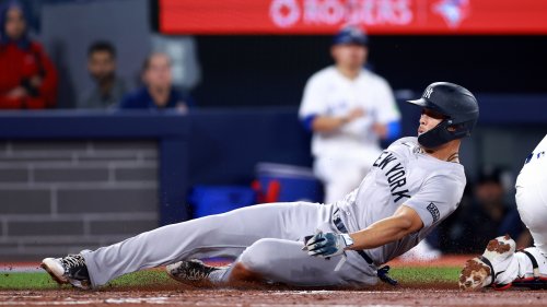 Blue Jays’ Embarrassing Failure To Throw Out A Sloth-Like Giancarlo Stanton Goes Viral