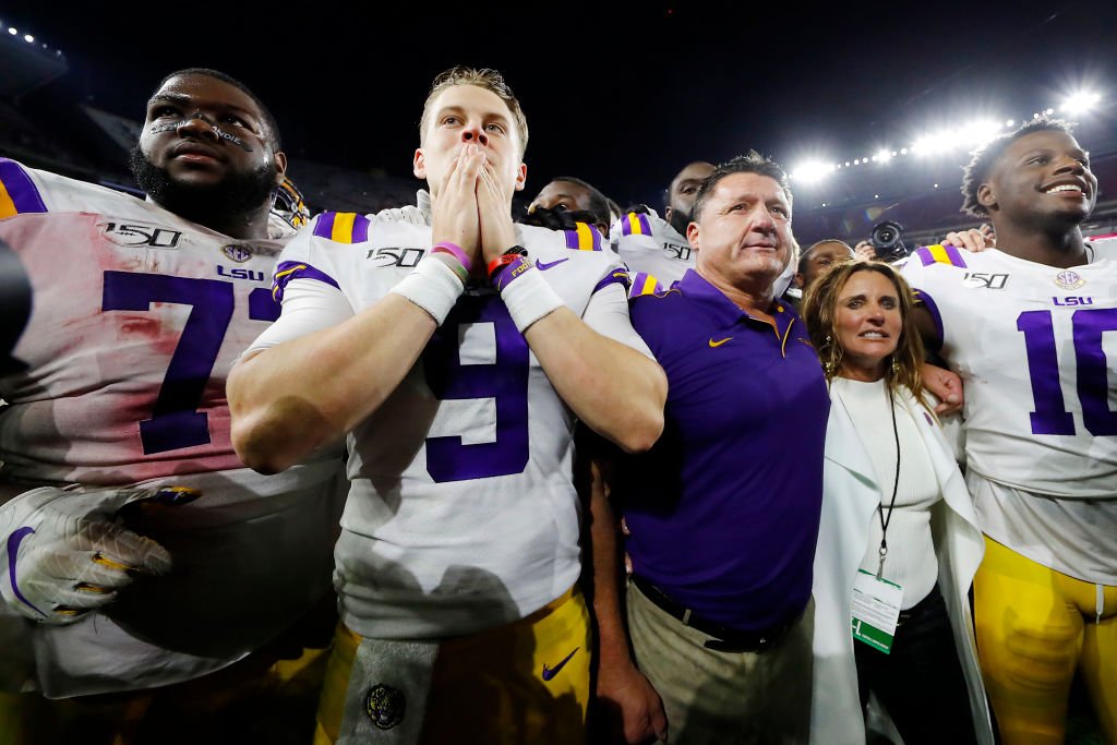 Ed Orgeron Videoed Saying 'Roll Tide What? F*ck You' After LSU's Win Over Alabama