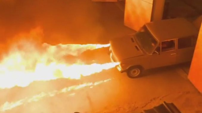 Guy Customizes Car To Shoot Flames Out Of Its Headlights And I’m Going To Need One Of These