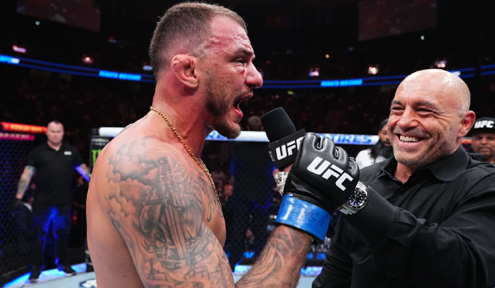 UFC’s Renato Moicano Curses Up A Storm On ESPN During Bizarre ‘First Amendment’ Speech At UFC 300