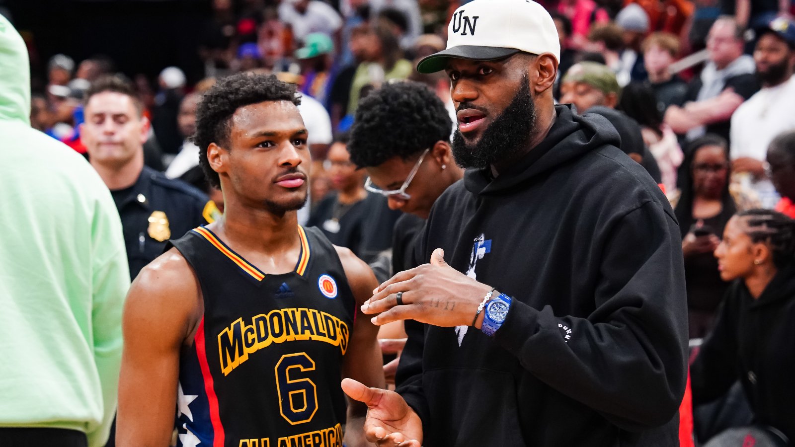 LeBron James Says Bronny Is 'Just As Athletic' As He Was At The Same Age: 'Casuals Just Like To Argue'