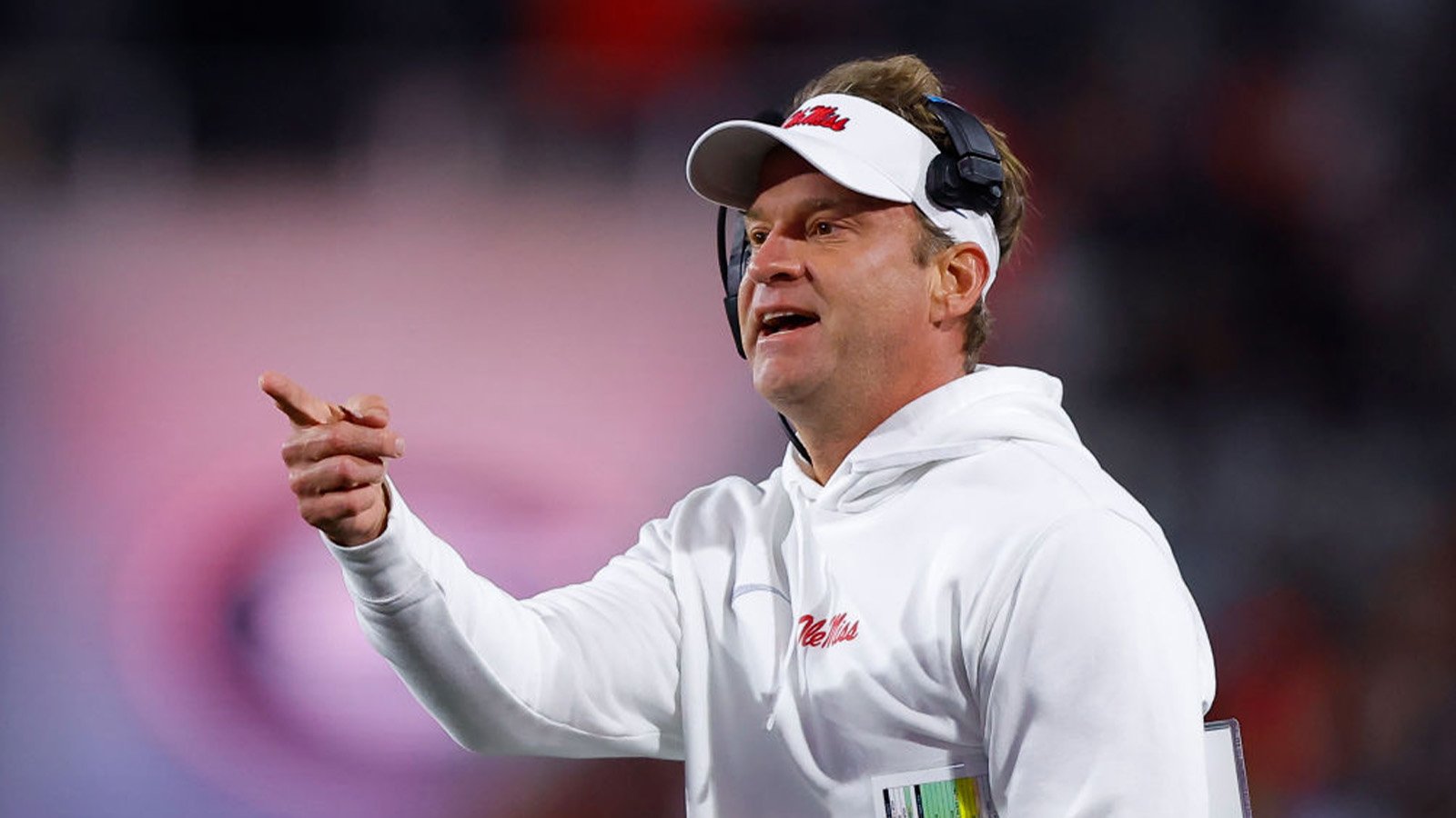 Lane Kiffin Goes Ballistic On His Own Player For Throwing Punch During Angry Sideline Tirade