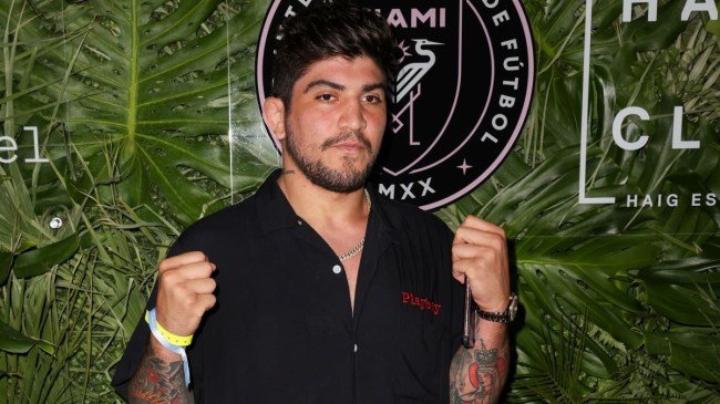 Noted Giant Dweeb Dillon Danis Got Rocked By Anthony Taylor After Misfits Boxing Weigh-In And It Was Pretty Hilarious