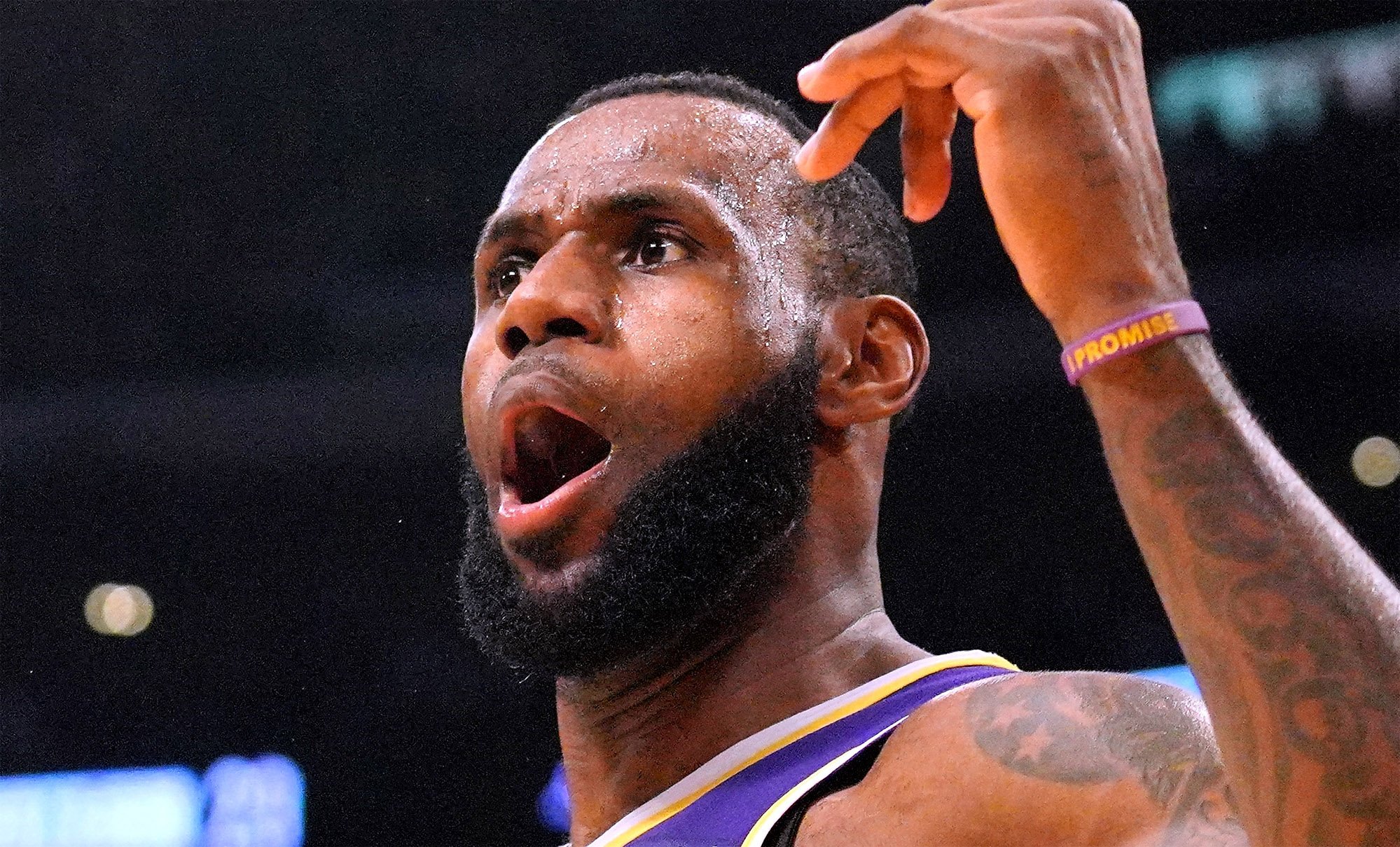 Fans laid into LeBron James for his latest on-court antic