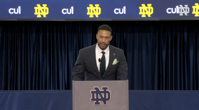 College Football Fans Can’t Stop Talking About Notre Dame Head Coach Marcus Freeman’s Fade