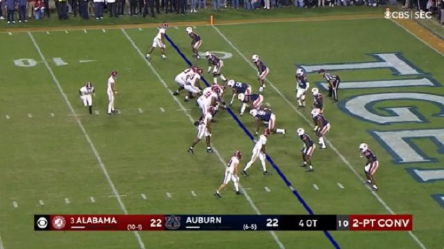 College Football Fans Hated The New Two-Point Conversion Overtime Rules During Alabama-Auburn Iron Bowl Game