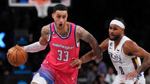 Basketball Fans Absolutely Destroy Wizards Forward Kyle Kuzma Over Outrageous Fit Resembling A Hefty Trashbag