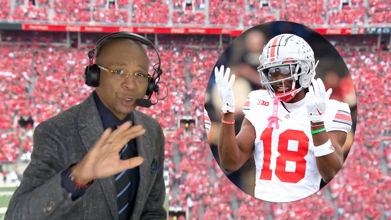 Gus Johnson Divides The Entire Nation With His New Nickname For Marvin Harrison Jr.