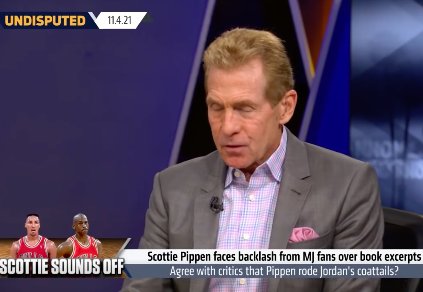 Skip Bayless Sets Scottie Pippen's Legacy On Fire And Exposes One Of The 'More Overrated Players' In History
