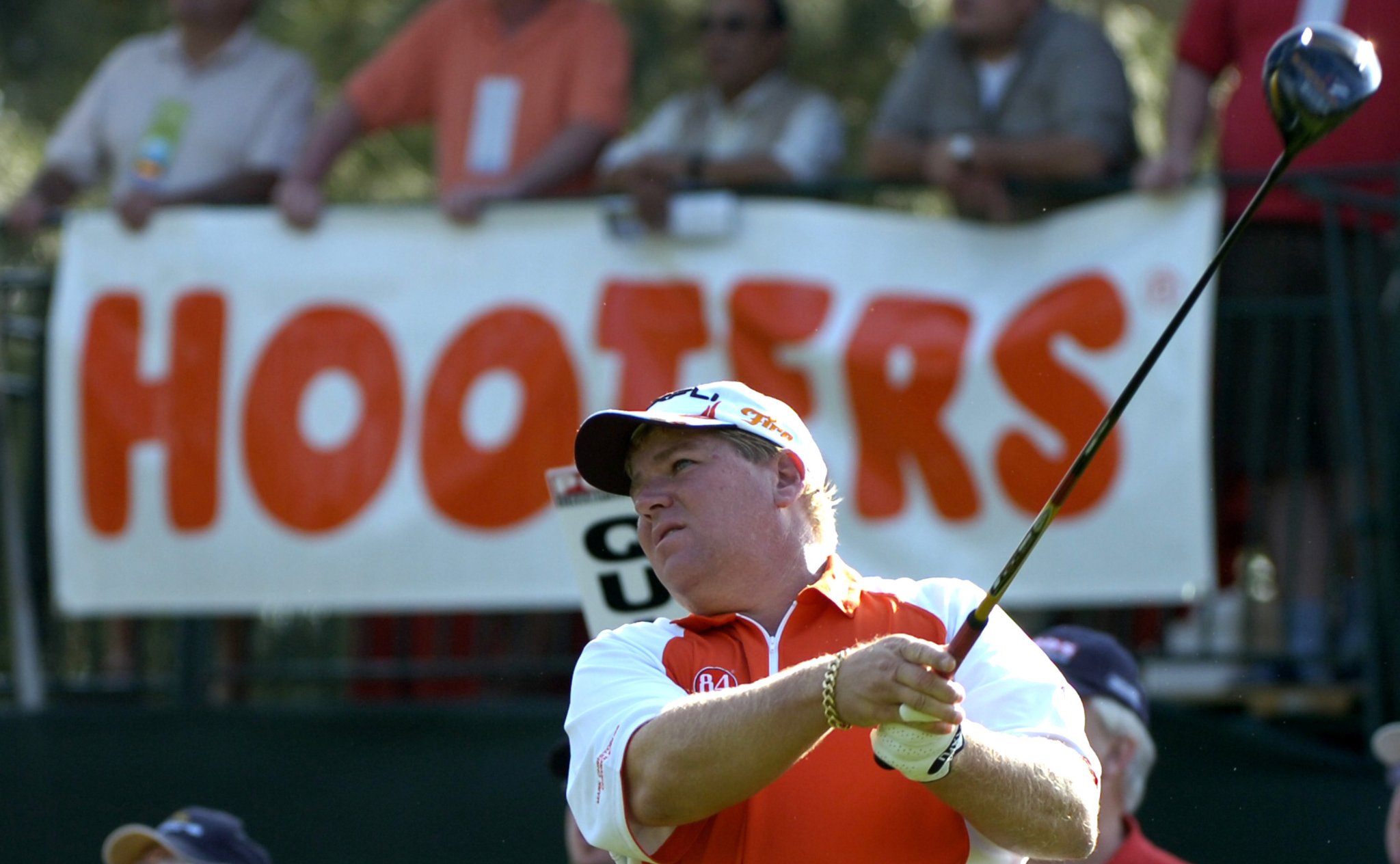 Someone Ran Their Car Into The RV John Daly Parks Next To The Augusta Hooters During The Masters - BroBible