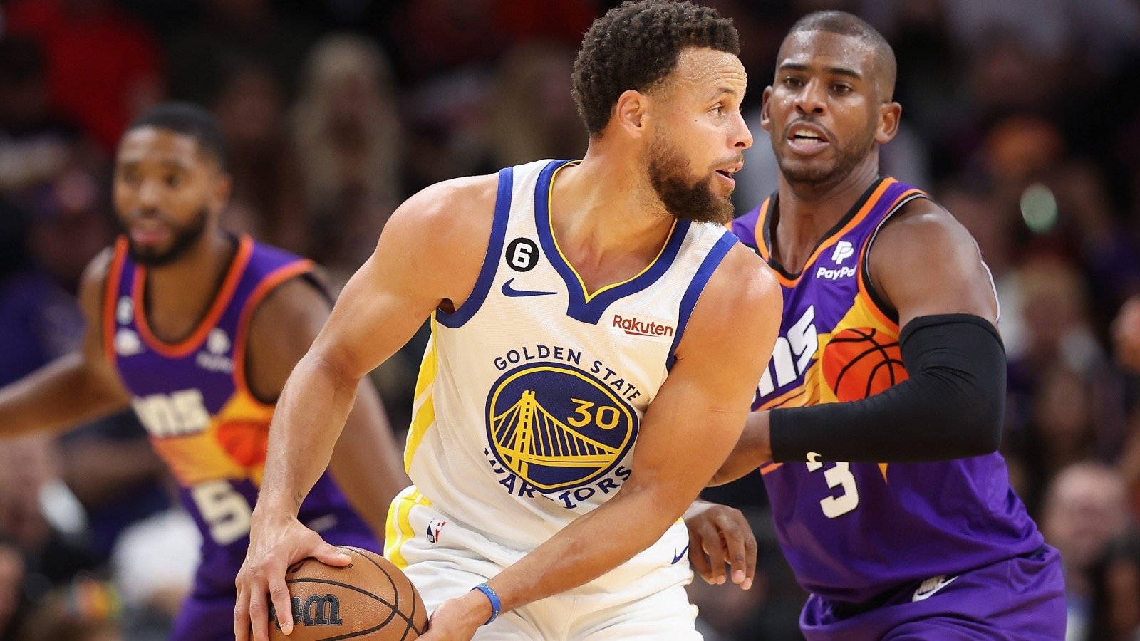 Chris Paul says he "feels sorry” for teams who have to play the Warriors