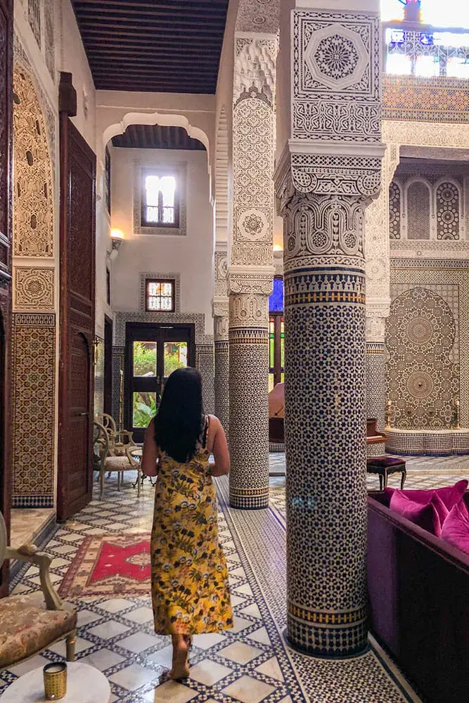 What It's Like to Stay in a Traditional Moroccan Riad 