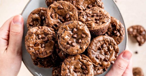 Fudgy Mini Brownie Bites - Broken Oven Baking Company