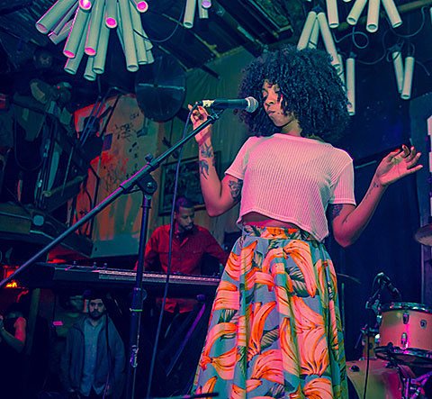 Hollie Cook made her NYC debut at Glasslands with Rioux and Brittany Campbell (pics)