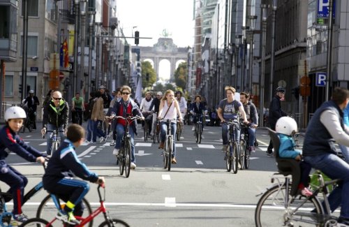 How Brussels is learning to love bikes