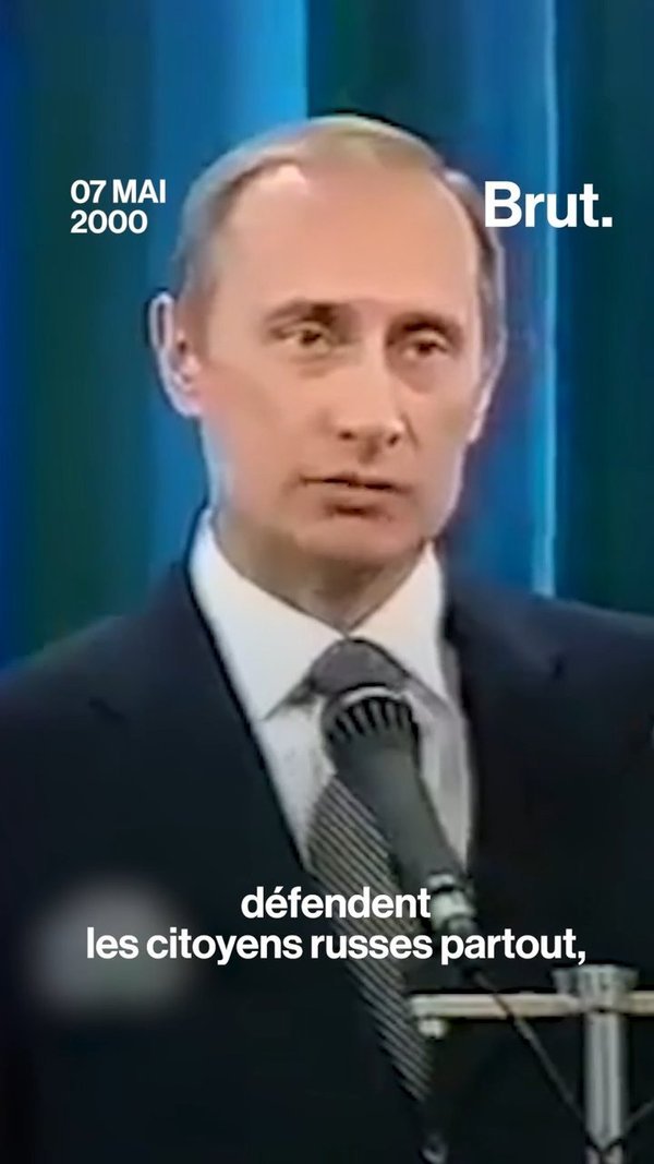 Ce que disait Vladimir Poutine en prêtant serment