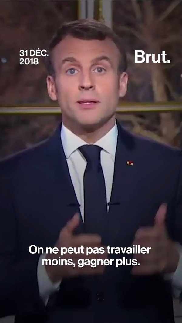 4 choses que l'intelligence artificielle dit des discours d'Emmanuel Macron | Brut.