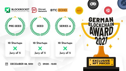Blockrocket German Blockchain Award 2021: Das sind die Gewinner