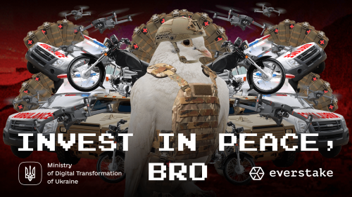 "Invest in Peace, Bro": In diesem Video rappen Robo-Friedenstauben mit dem ukrainischen Digitalminister