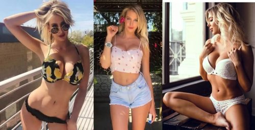Bri Teresi The stunning Instagram model who golfs in heels and leaves little to imagination on the course