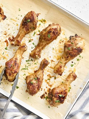 Baked chicken drumsticks 