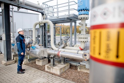 Füllstand der Gasspeicher in Deutschland sinkt auf 76,26 Prozent