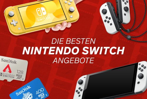 Die besten Nintendo Switch Angebote am 24. Januar: OLED, Lite, Spiele und Zubehör