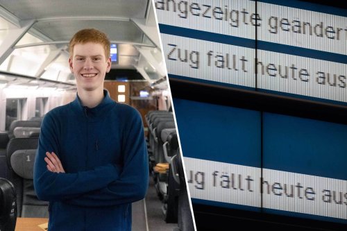 Dieser 17-Jährige lebt seit 2022 in den Zügen der DB – das stört ihn am meisten an der Bahn