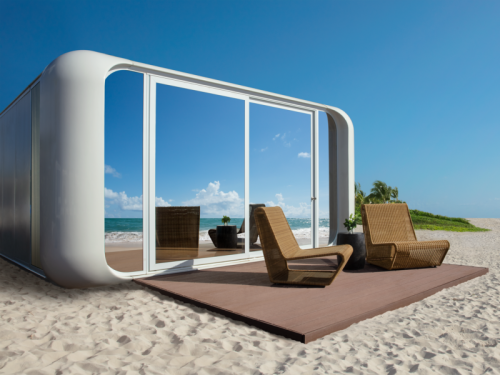 Hyatt will in einem neuen All-inclusive-Resort in der Karibik modulare Tiny Houses als Hotelzimmer nutzen