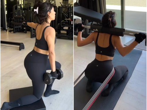 Fünf Übungen für den Kardashian-Po: Mit diesem Workout trainiert Kim Kardashian ihren Booty