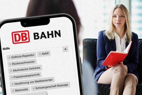 „Aknebehandlung“ und „Schwangerschaft-Massage“: Die Deutsche Bahn lässt euch mit diesen skurrilen Fähigkeiten bewerben