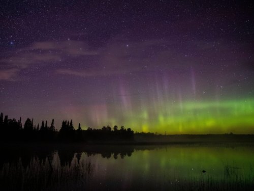 „Loch“ in der Sonne: Am Freitag kann man Polarlichter im Norden der USA sehen