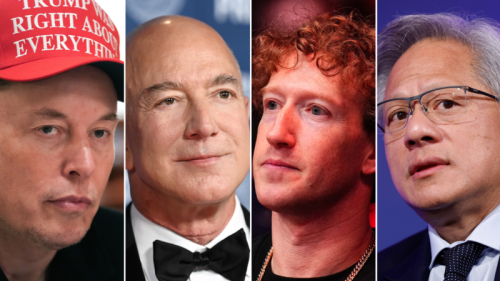 Von Musk bis Bezos: So viel Geld haben die Tech-Milliardäre in den ersten 100 Tagen Trump verloren