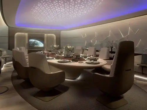 Lufthansa enthüllt: So sieht die Luxus-Kabine an Bord des Boeing-Privatjets 777-9 im Wert von 426 Millionen Dollar aus
