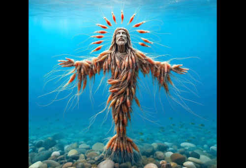Shrimp-Jesus und Kreuzfahrt-Christus: Zerstören diese KI-Bilder Facebook?