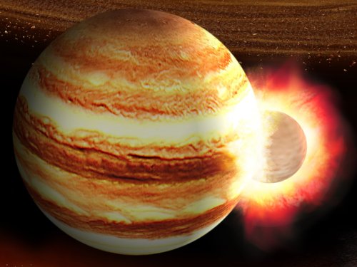 Der Jupiter kollidierte vor Milliarden Jahren mit einem Planeten — die Auswirkungen sind bis heute spürbar