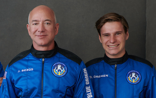 Der holländische Teenager, der mit Jeff Bezos ins All flog, hat noch nie was bei Amazon bestellt — aus diesem Grund