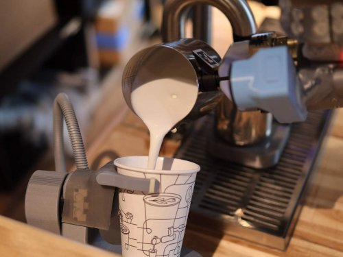 This robot barista can make you a coffee in minutes, but it wants to be tipped for it